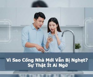 Vì Sao Cống Nhà Mới Vẫn Bị Nghẹt? Sự Thật Ít Ai Ngờ